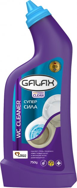 Засіб для чищення унітазів Galax 0,75 л. (4260637724434)